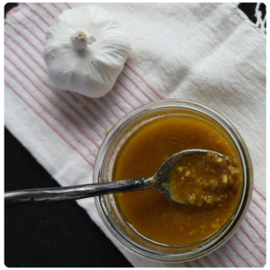 Homemade Medicinal Garlic Sauce